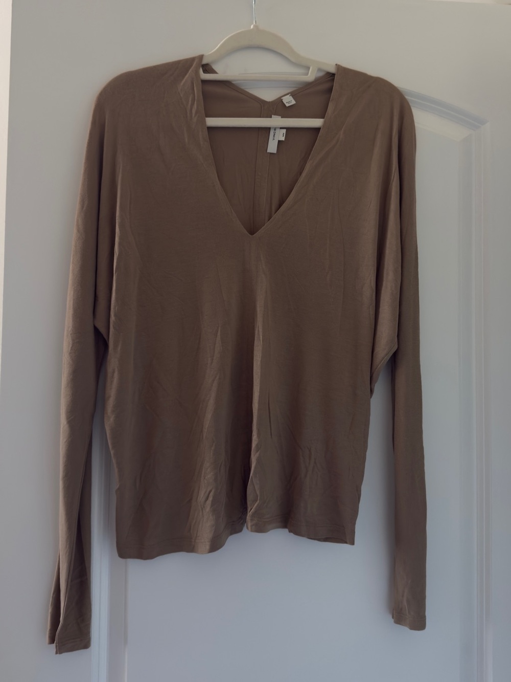 Vince V-Neck Long Sleeve Top